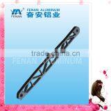 Hot Aluminium Profile for Roller Shutter in Powder Coating With Punched thumbnail-1