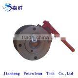 Factory Supply Aluminium Flange Ball Valve With Handle thumbnail-4