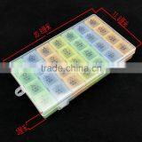 BPA FREE 7 Days Promotion Plastic Pill Box/capsule Storage Case/capsule Case thumbnail-5