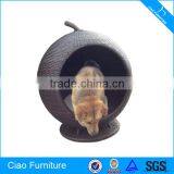 Little Size Viro Rattan Garden Pet Bed thumbnail-1