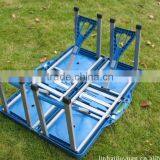 Plastic Folding Picnic Table and Chair Portable Table for Outside thumbnail-3
