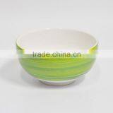 Baby Feeding Ceramic Food Bowl With Colorful Painting thumbnail-2