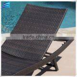 Set of 2, Outdoor Modern Rattan Wicker Chaise Lounge Chairs thumbnail-2