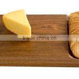 High Quality Best Selling Eco Friendly Rectangular Natural RubberWood Cutting Board From Viet Nam thumbnail-1