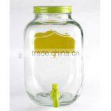 5L Colorful Blackboard Skull Glass Dispenser thumbnail-3