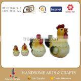 4.5 Inch Resin Lifelike Home Decoration Animal Rooster Sculpture thumbnail-1