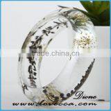 New Style Handmade Bracelet Pressed Real Dried Flower Epxy Resin Jewelry thumbnail-6