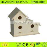 2016 New Design of Wooden Garden Accessories Wood Bird House thumbnail-1