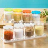 4 Cases Transparent Seasoning Box Spice Box Set Plastic Spice Bottles Wholesale thumbnail-2