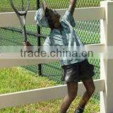 Bronze Tennis Boy Sculpture Garden Decorative Statues thumbnail-1