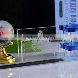 JINGYAGE Office Table Set Crystal Pen Holder Set Horse Pen Holder thumbnail-1