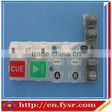 High Quality Membrane Silicone Rubber Press Keypad With Carbon Pills thumbnail-6