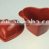 New Heart Shape Mini Stoneware Casserole thumbnail-1