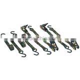 4 Piece 1 In. X 8 Ft. Camouflage Ratcheting Tie Downs Quick Release Polyester Tie Down With High Quality thumbnail-1