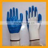 Blue Cheap Smooth Nitrile Coated Gloves, Nitrile Glove Manufacture thumbnail-3