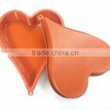 Silicone Baking Pan Fancy Cake Decorations Silicone Heart Shaped Mold thumbnail-5