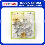 12 Pcs Stainless Steel Cookie Fruit Cutter Star Flower Heart and Round Shape Biscuit Baking Mould thumbnail-5