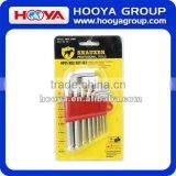 9pcs Hex Key Wrench Set