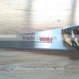450mm Hand Saw With Wood and Rubber Handle/ Hot Selling Hand Saw thumbnail-3