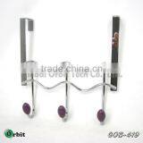 Home Products High Quality Bathroom Over Door Metal Hanger thumbnail-4