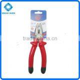 8'' Red Professional Diagonal Cutting Plier Combination Plier