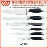 A3332 5Pcs High Quality Stainless Steel Kitchen Knife Set thumbnail-5