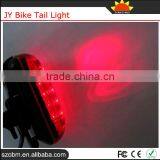 Jing Yi 5 LED 4 Mode Red Light Bike Safety Accessories Bike Tail Light thumbnail-1
