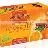 2017 2g*20bags/box Top Quality Famous Organic Black Tea With Orange Flavor to Iran Sudan Palestaine USA and UK Market thumbnail-1