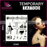 Beauty Makeup Cool Waterproof Temporary Tattoo Stickers for Girls and Man thumbnail-2