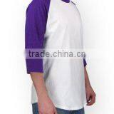Wholesale Blank T Shirts Sport-Tek Baseball Raglan Fashion 3/4 Sleeve Raglan Sport New Pattern T-shirts Manufacturers China thumbnail-2