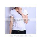 China Wholesale Clothing 200g 15 Lycra 85 Cotton Ladies Slim Fit White T Shirts With Custom Printed Designs And Labels thumbnail-1