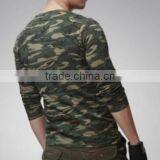 Men's T-shirt Camo Unitard Long Sleeved T-shirt Movement thumbnail-2
