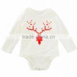 Infant and Child Boy and Girl Christmas Deer Print Two Piece Clothing Sets for 1-3 Years thumbnail-2