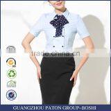 Ladies Dress Summer Fashion Formal Short Sleeved Overalls With Airline Stewardess