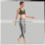 Latest Fashion Customized Gym Fitness Activewear Mesh Support Strappy Sports Bra thumbnail-6