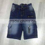 Stock Lots Clothing Kid's Casual New Desgin Cheap Denim Shorts thumbnail-3