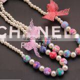 Cute Carton Beads Little Girl Necklace DIY Beads Children Jewelry Customized Candy Bead Children Necklace Kids Accessories thumbnail-2