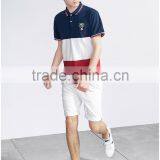 Short Sleeve Colorblock Softextile Polo t Shirt thumbnail-2
