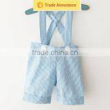 Wholesale Baby Girls Korean Style Baby Leggings Kids Pants Summer Fashion Blue Stripe Shorts thumbnail-5