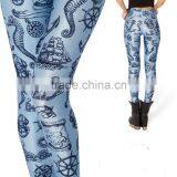 2017 Colorful Sublimation Leggings for Women Fitness Wear Yoga Pants and Leggings for Active Wear thumbnail-1