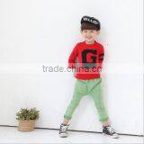 Export Wholesale Boys Pants for Autumn and Winter New Designs Trouser for Kids Leather Pants for Child Boy thumbnail-2