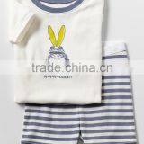 Striped Short Pajama Set for Boys thumbnail-1