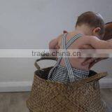 Newborn Baby Striped Romper Infant Toddlers Cute Romper thumbnail-4