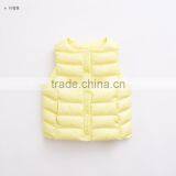 Factory Suppliers Children's Vests & Custom Fashion Girls Winter Padded Waistcoats thumbnail-3