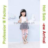 2015 New Model Pink Flower Girl Dress With Rabbit Decoration thumbnail-3