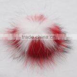 Myfur Fur Ball Raccoon Fur Pom Poms For Hat With Snap thumbnail-2