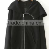 Runwaylover EY1057C Hot Sell 100% Cotton Women's Fashion Hoodies Drawstring Hood Wholesale Women Plain Hoodies thumbnail-2