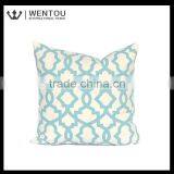Fashion Plain Blue Throw Pillow Cover thumbnail-4