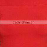 Women Plain no Brand T-shirt Custom Cotton off Shoulder t Shirt thumbnail-4