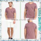 New Custom Design Mens Organic Cotton Round Neck T-Shirts thumbnail-5